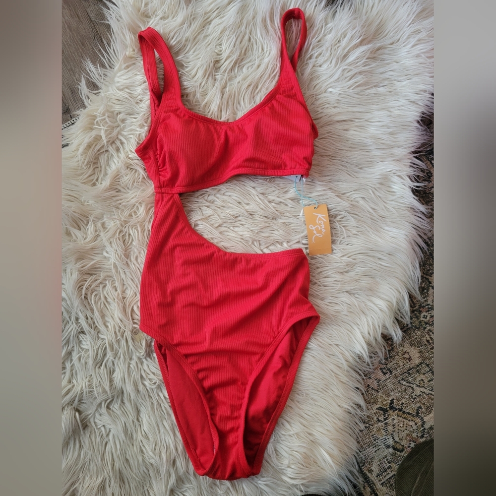 Women's Kona Sol cut-out one-piece